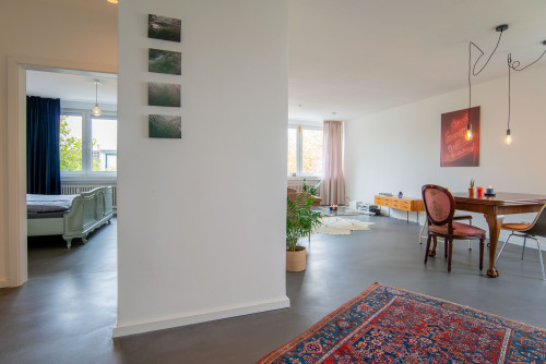 Beautiful studio in Essen above the Folkwang Rooftop