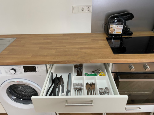 Furnished new apartment with fitted kitchen in Angerbogen