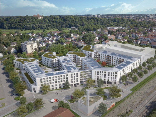 Furnished new apartment with fitted kitchen in Angerbogen