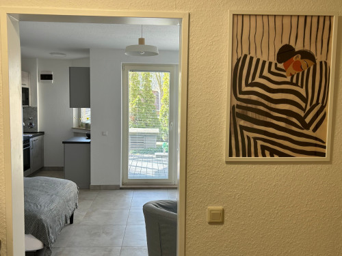 Fantastic & new studio in quiet street, Düsseldorf