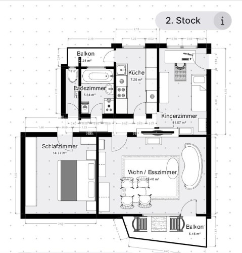 Cute suite in Sindelfingen - Gallery - 13