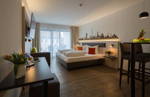 1-room apartment at Filderstadt S-Bahn station