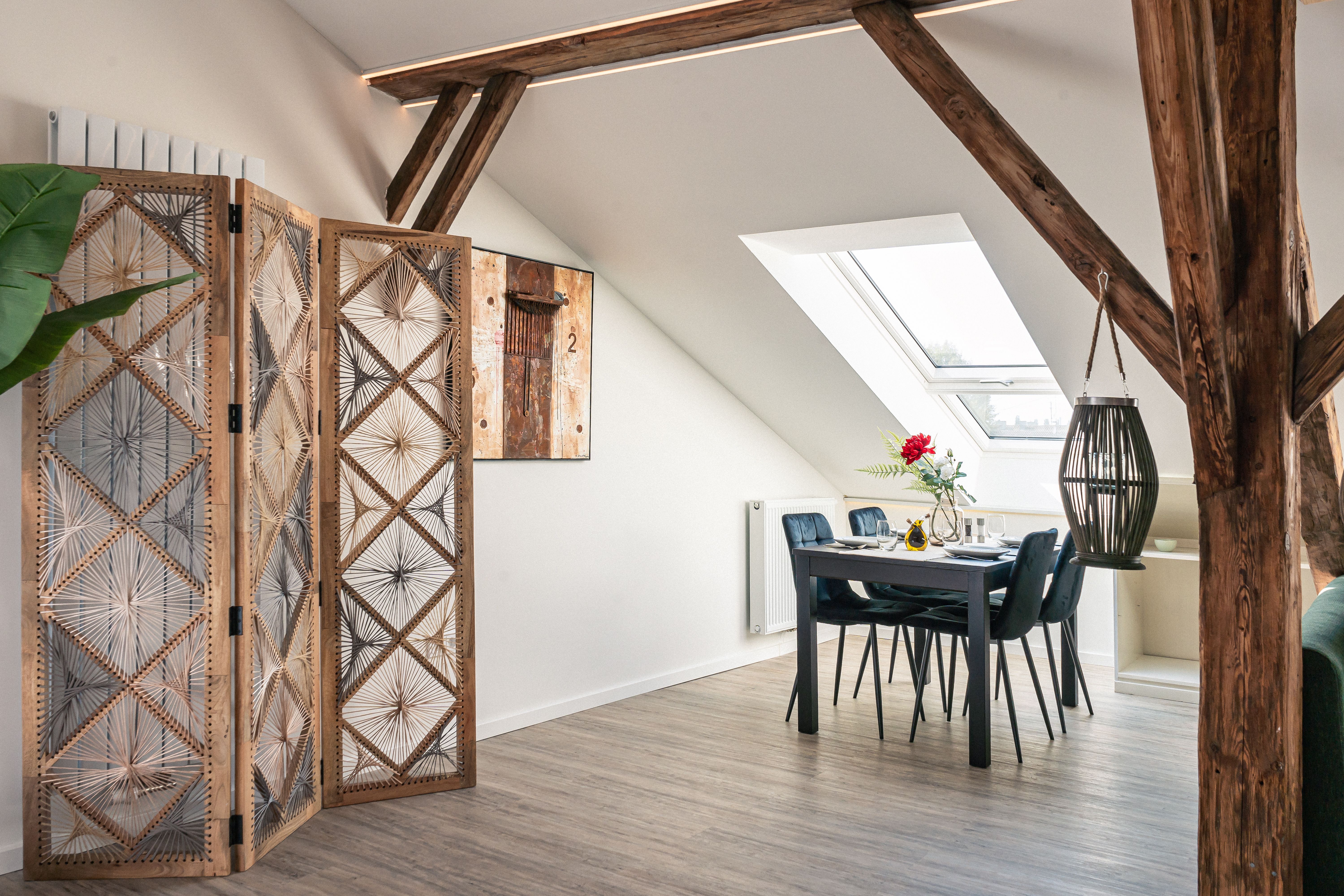 CREST: Riverside Loft With AC & Balcony - 3