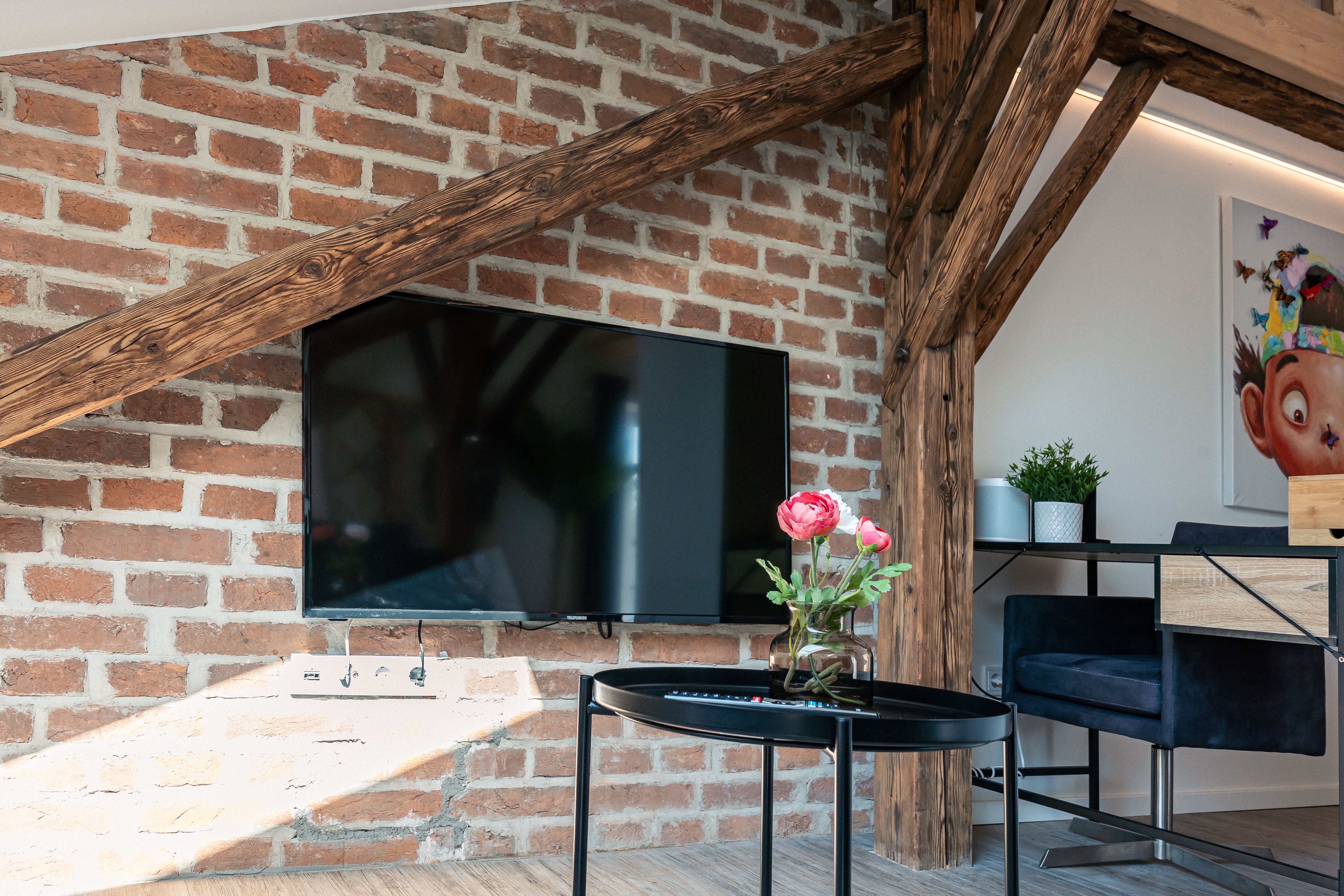 CREST: Riverside Loft With AC & Balcony - 16