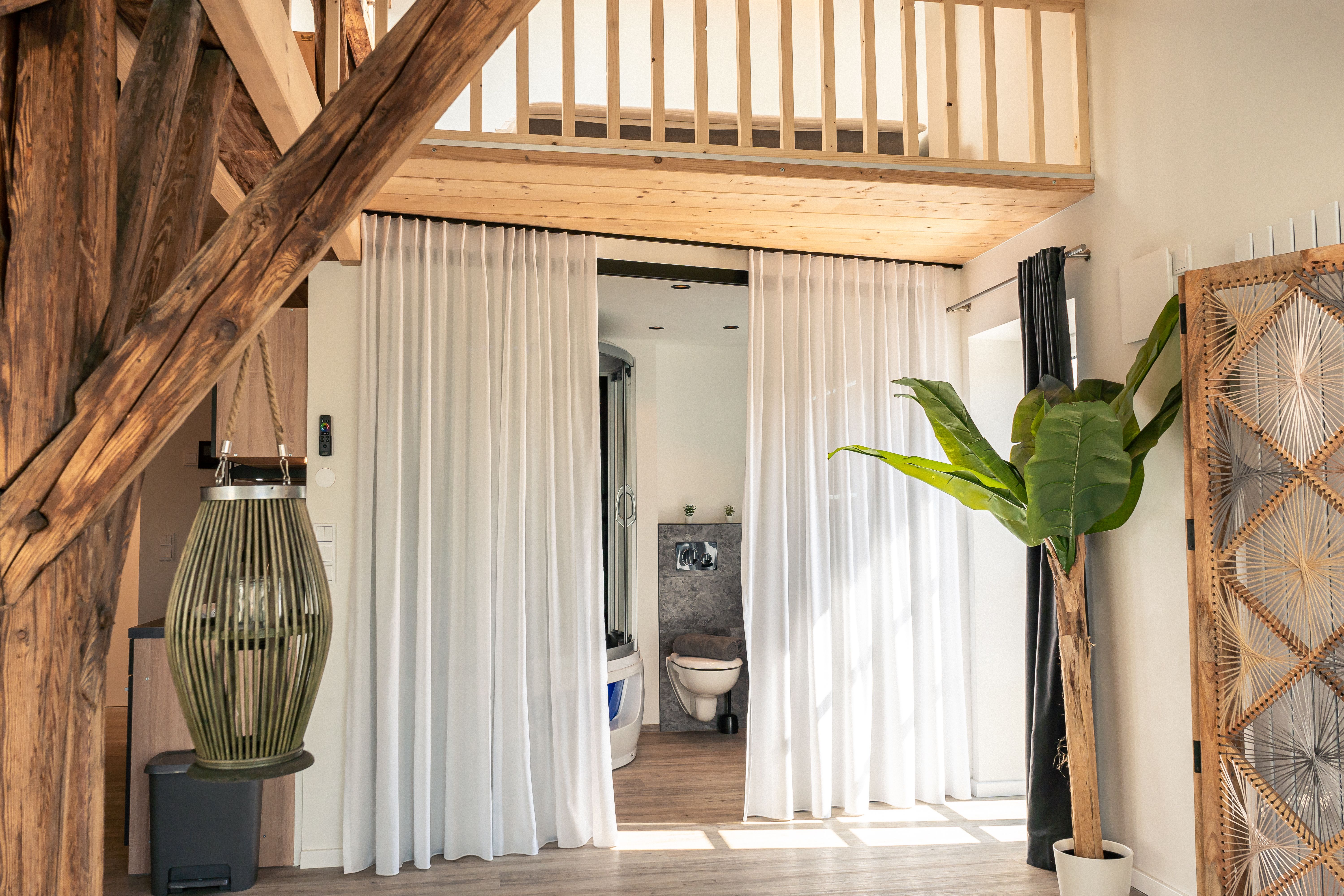 CREST: Riverside Loft With AC & Balcony - 10