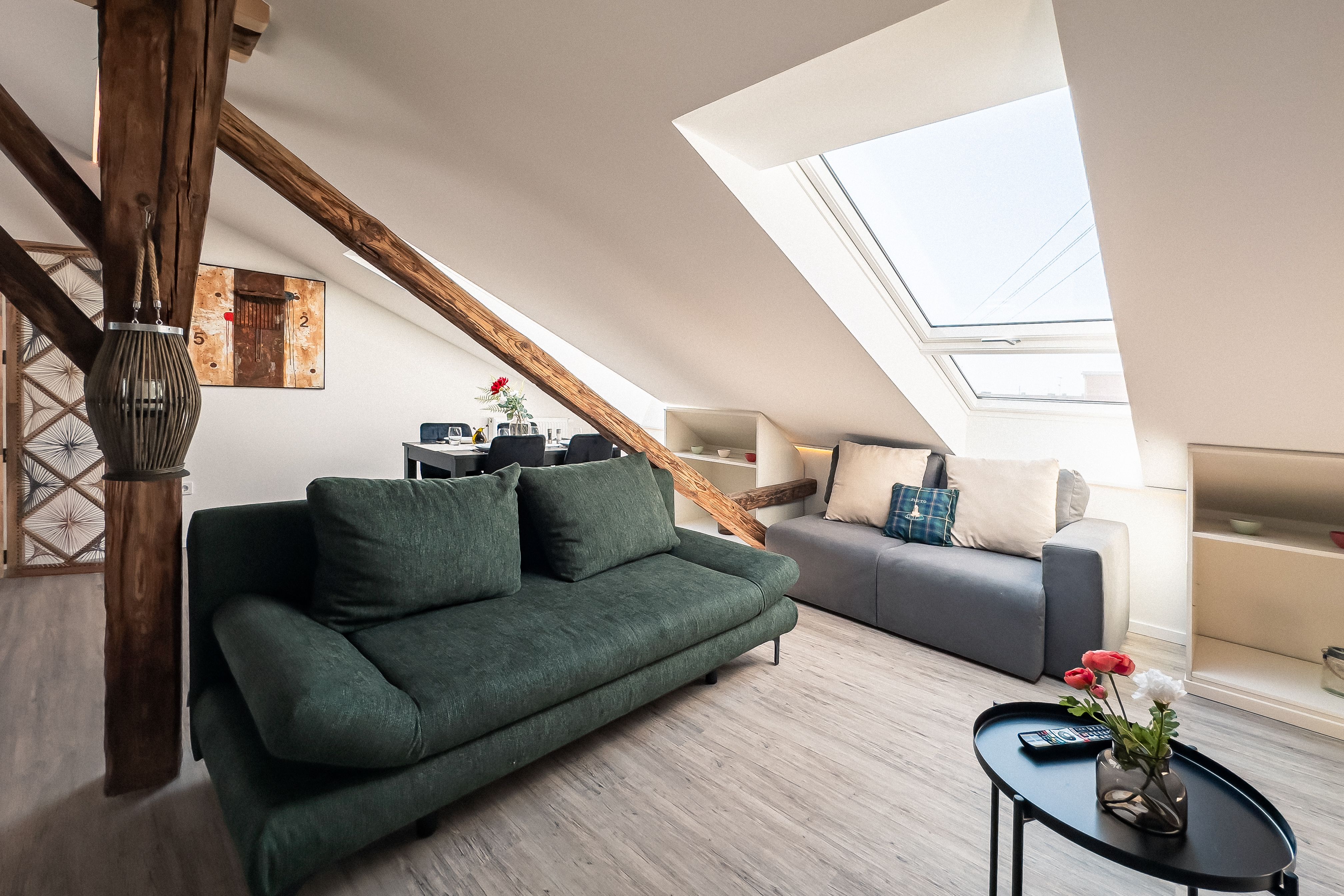 CREST: Riverside Loft With AC & Balcony - 17