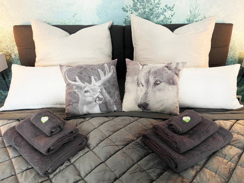 MAGIC FOREST Design-Luxus Apartment | 65 Zoll TV | Boxspring | Waschen | Garten | beste Lage - Gallery - 18