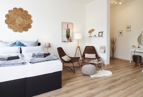 Schöne, renovierte Altbauwohnung, 5 Min. zum Kurpark, Parkplatz - Gallery - 7