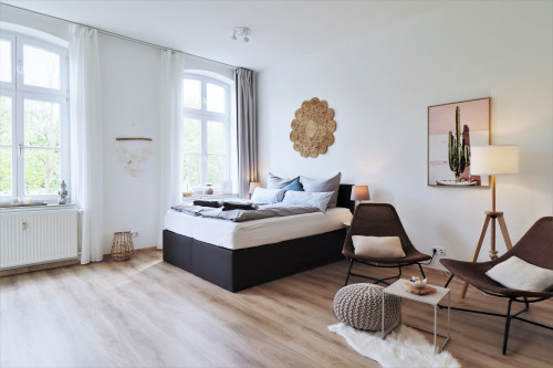 Schöne, renovierte Altbauwohnung, 5 Min. zum Kurpark, Parkplatz - Gallery - 6
