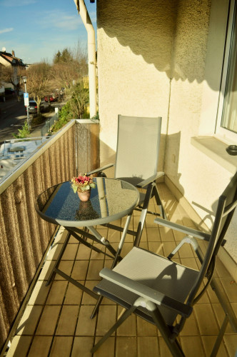 Elegantly furnished apartment with southwest balcony and shared garden terrace - Gallery - 14