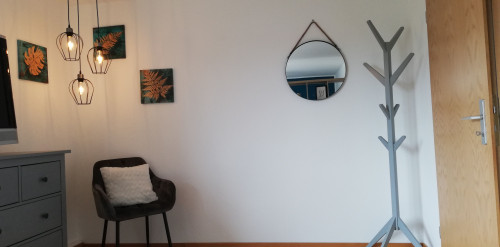 Neat studio located in Freiberg