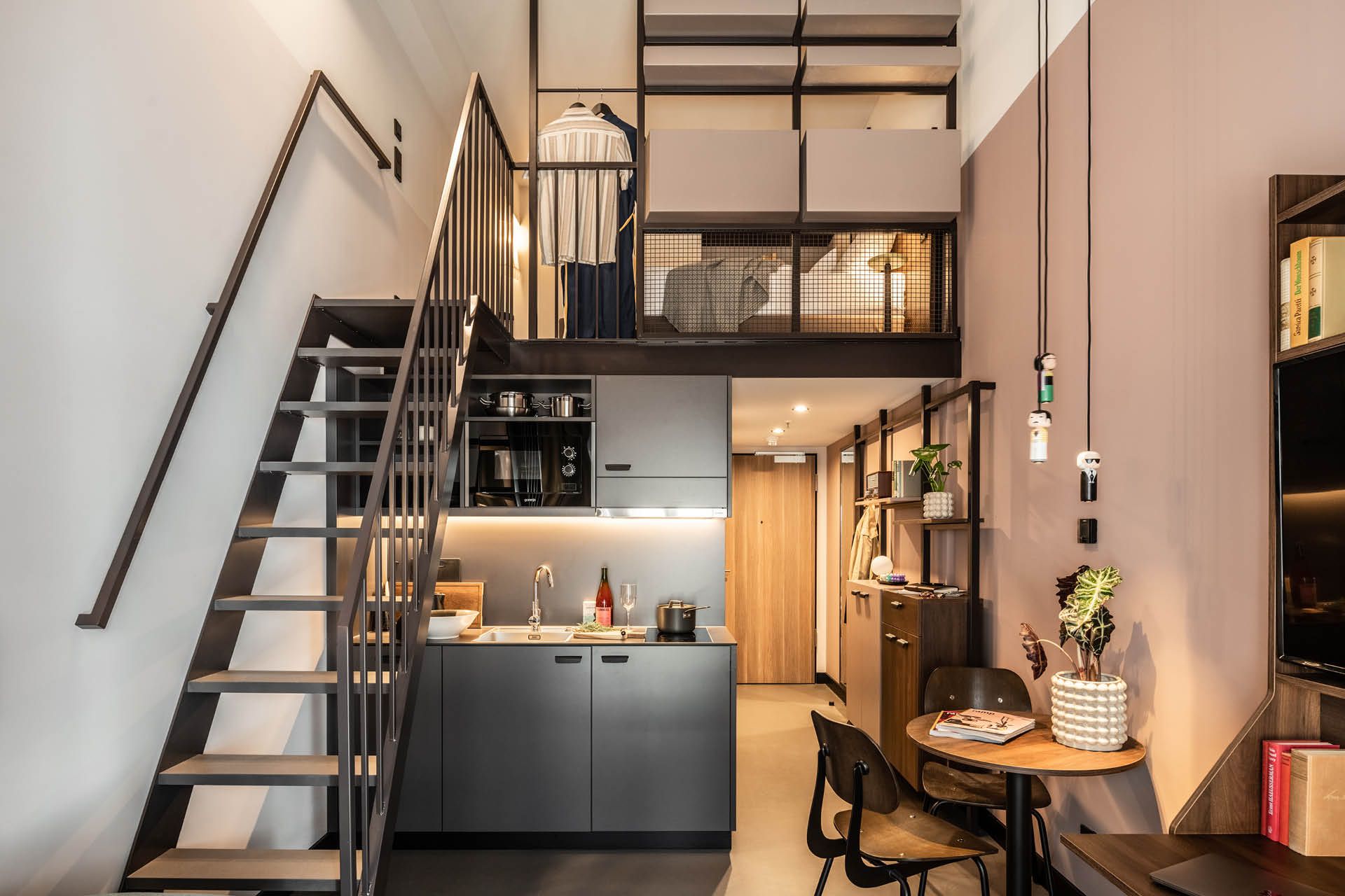 All You Need Is...Duplex 28m² (Furnished Apartment Incl. WIFI, Cleaning, Gym, Co-Working, Social Spa - 14