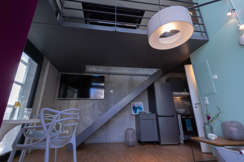 Fancy Loft „Blue Lagoon“ with amazing view