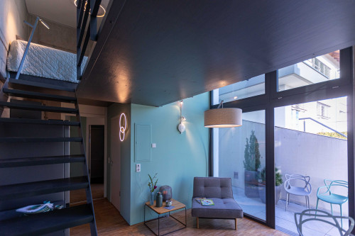 Fancy Loft „Blue Lagoon“ with amazing view
