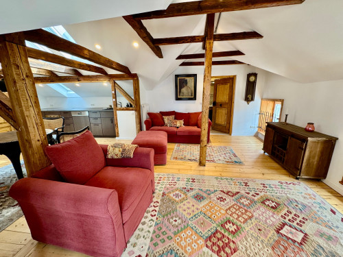 Charming top-floor flat with historic beams, stylish furnishings and far-reaching views over Celle's old town - Gallery - 23