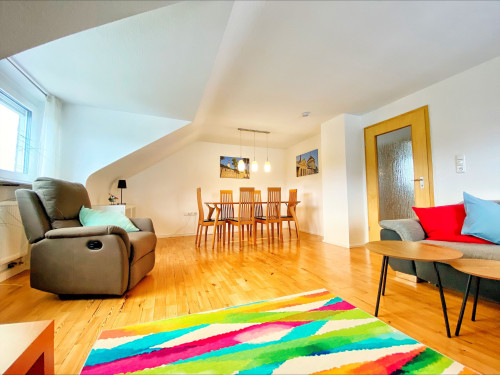 Fantastic & fashionable attic apartment in Schweinfurt