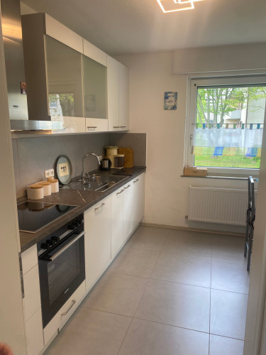 2-Zimmer-Wohnung in Erdgeschoss mit großen Balkon in Darmstadt