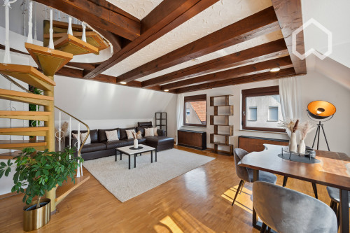 Exclusive 2 room Duplex Apartment with Breathtaking View in Stuttgart-Degerloch