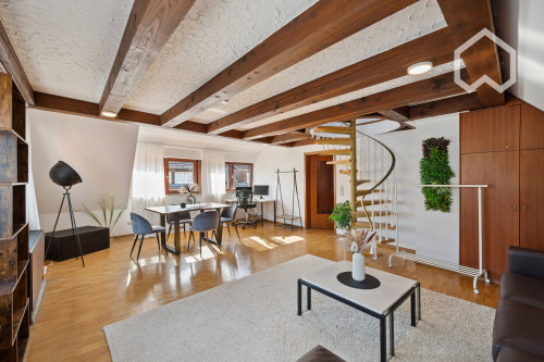 Exclusive 2 room Duplex Apartment with Breathtaking View in Stuttgart-Degerloch