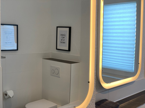 Penthouse Flat with Rooftop Terrace near Goldstein-Park in Bad Nauheim