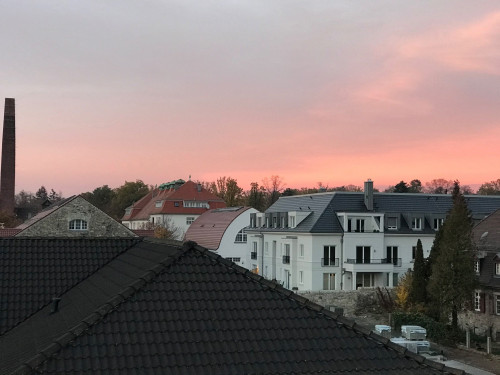 Penthouse Flat with Rooftop Terrace near Goldstein-Park in Bad Nauheim