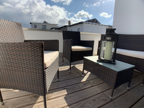Penthouse Flat with Rooftop Terrace near Goldstein-Park in Bad Nauheim - Gallery - 7
