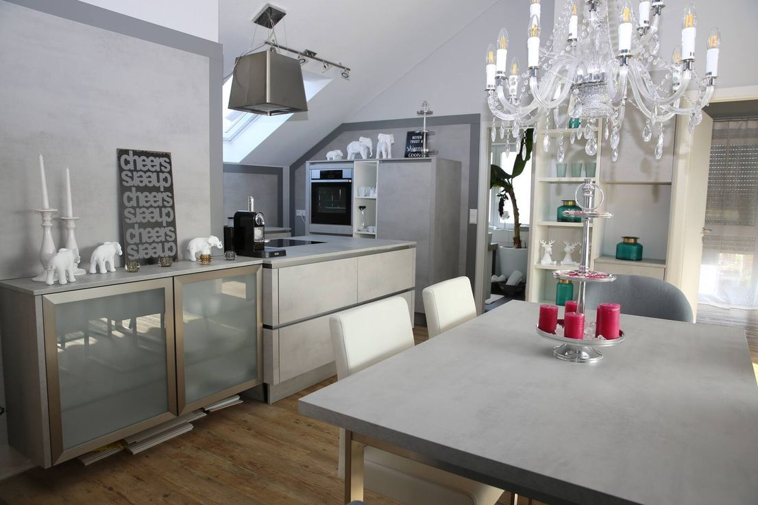 Bright Modern Furnished Apartment With Designer Kitchen And Loggia In Quiet Location In Ludwigsburg - 10