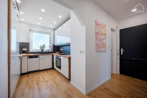 Wonderful modern apartment above the roofs of Stuttgart