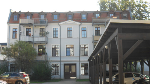 Beautiful, fully furnished and awesome apartment with balcony and garden view