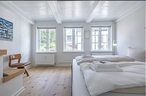 Idyllic old building dream with garden