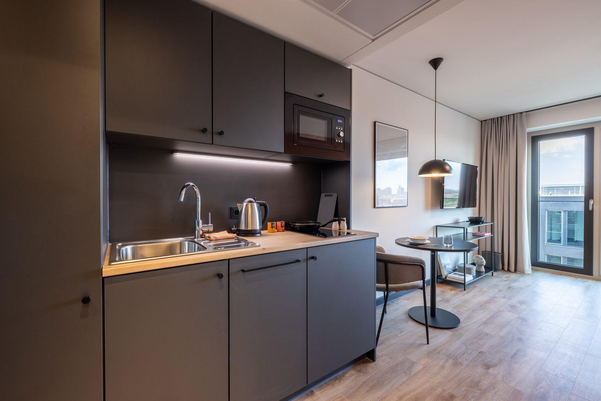 Studio Apartment In A Quiet Courtyard Location, Fritz Bender Campus / BMW - 21