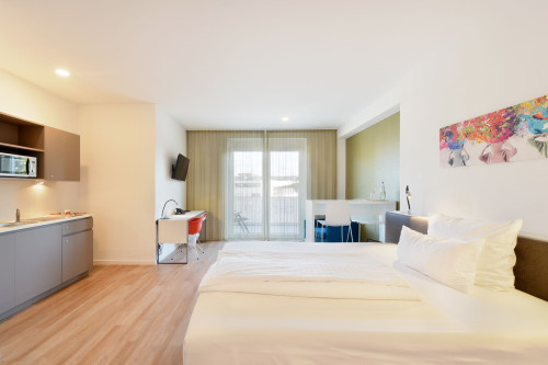 Lovingly furnished Serviced Apartment in the middle of Hürth with large balcony & weekly cleaning - Gallery - 12