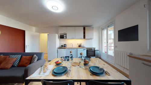 Pleasant double bedroom in Montigny-le-Bretonneux - Gallery - 6
