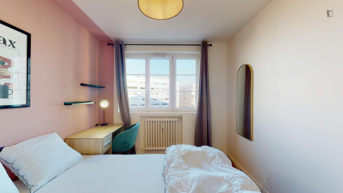 Neat and cosy double bedroom in the Lille-Centre district