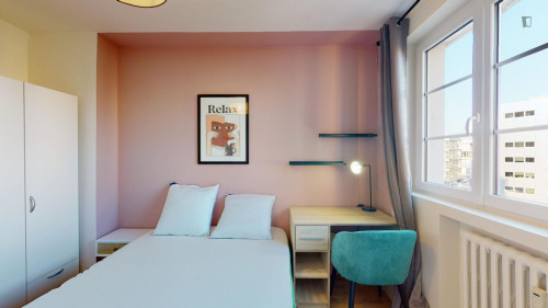 Neat and cosy double bedroom in the Lille-Centre district