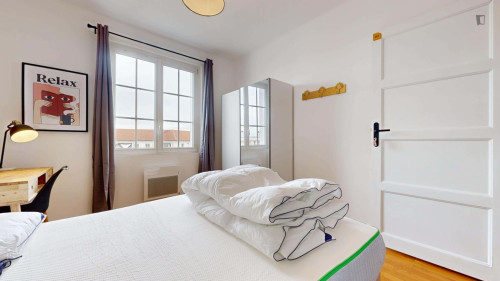Chrismatic double bedroom in Ferrandière - Maisons Neuves