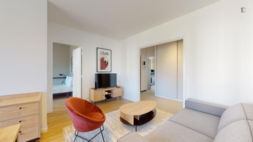 Elegant double bedroom in Grand Clément