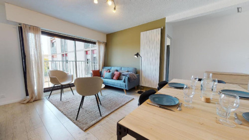 Pleasant double bedroom in Gare St Jean