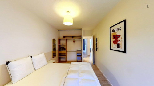 Admirable double bedroom near the Pessac campus of Université de Bordeaux