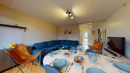 Pleasant double bedroom in Nanterre