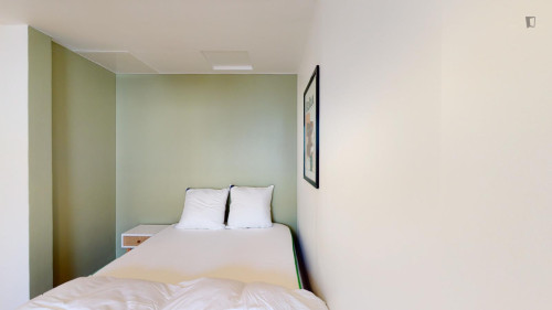 Sublime double bedroom in Breil-Barberie