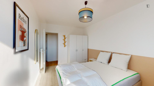 Exquisite double bedroom in Île de Nantes