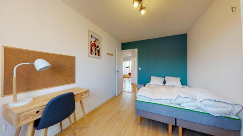 Comfy double bedroom in Jas-de-Bouffan