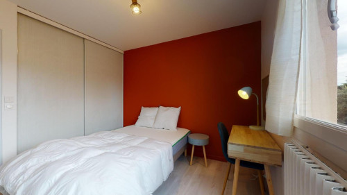 Cosy double bedroom in Pont des Trois Sautets