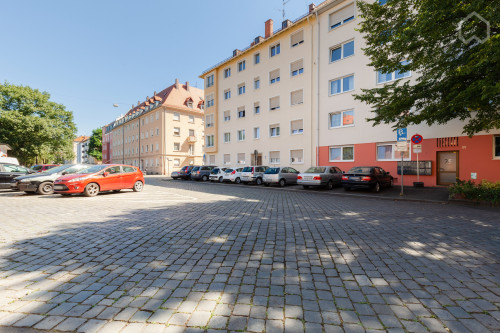 3-room apartment with 2 bedrooms in Nuremberg with balcony - Gallery - 8