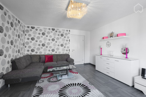 3-room apartment with 2 bedrooms in Nuremberg with balcony