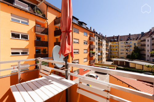 3-room apartment with 2 bedrooms in Nuremberg with balcony - Gallery - 5