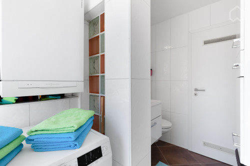 3-room apartment with 2 bedrooms in Nuremberg with balcony