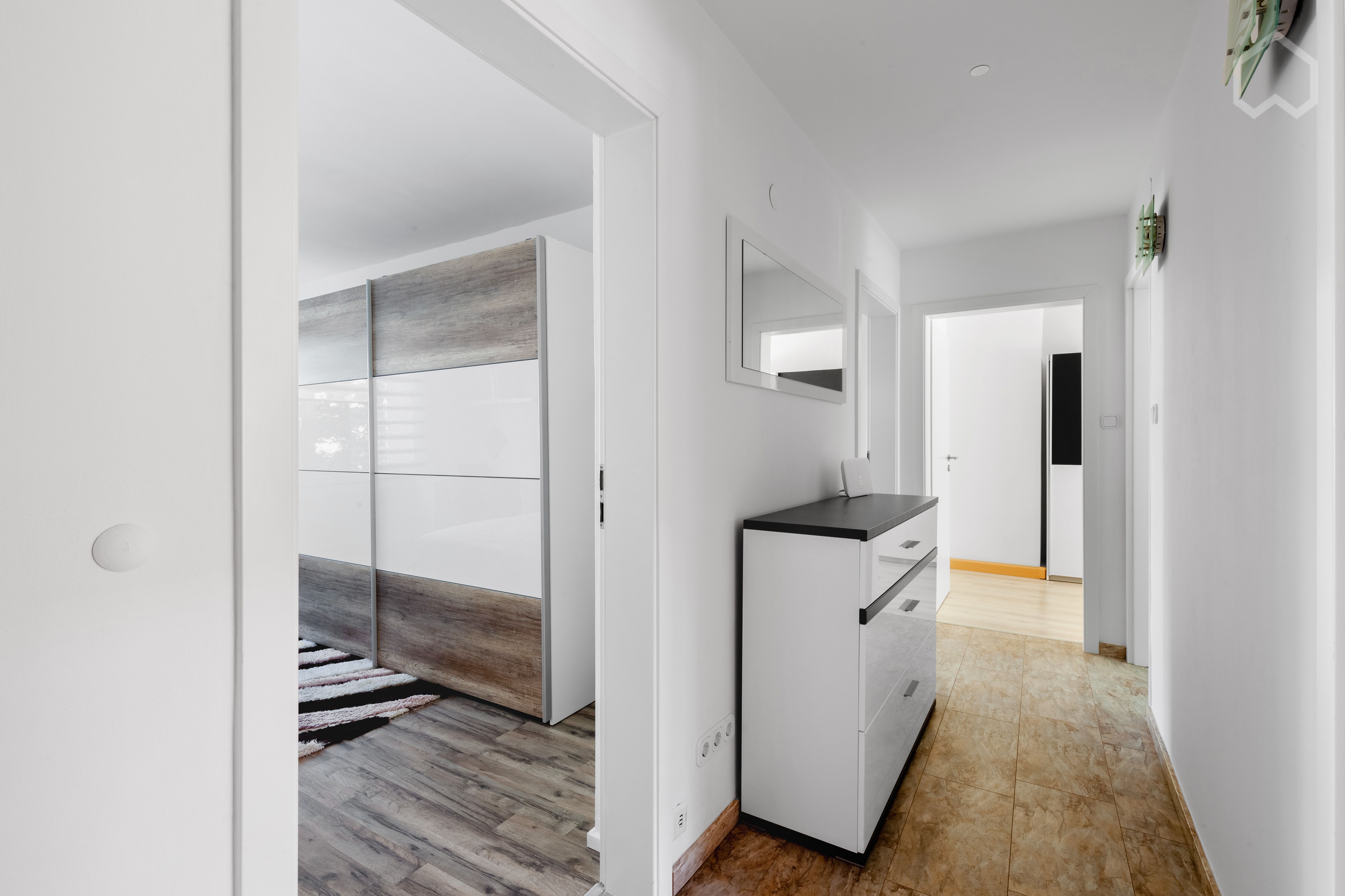 3-Room Apartment With 2 Bedrooms In Nuremberg With Balcony - 3