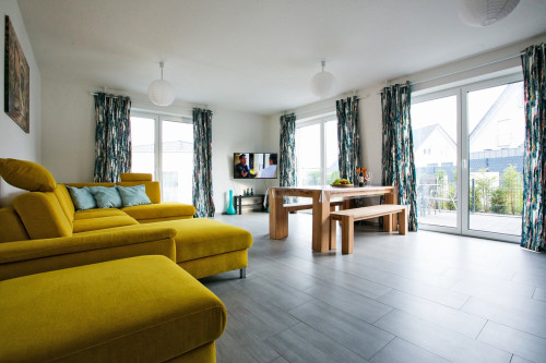 Modern stylish apartment with large terrace